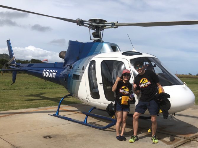 カウアイ島ヘリコプターツアー