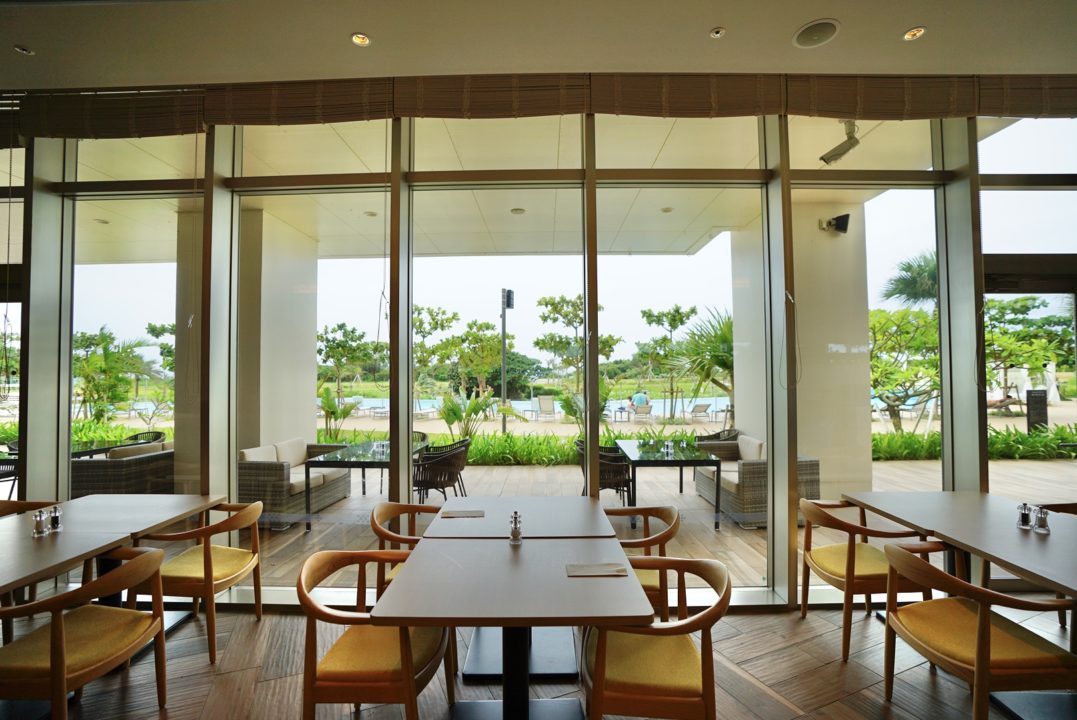 ヒルトン沖縄瀬底リゾートのレストラン「アマハジ」