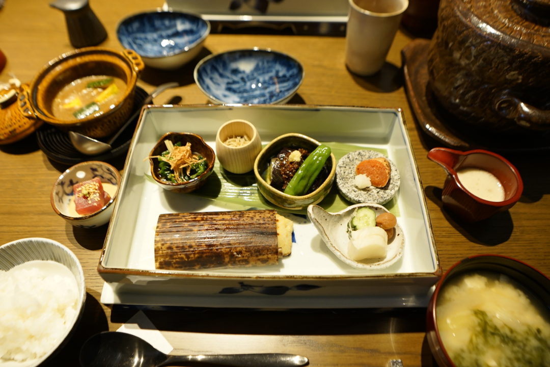 ふふ箱根の朝食