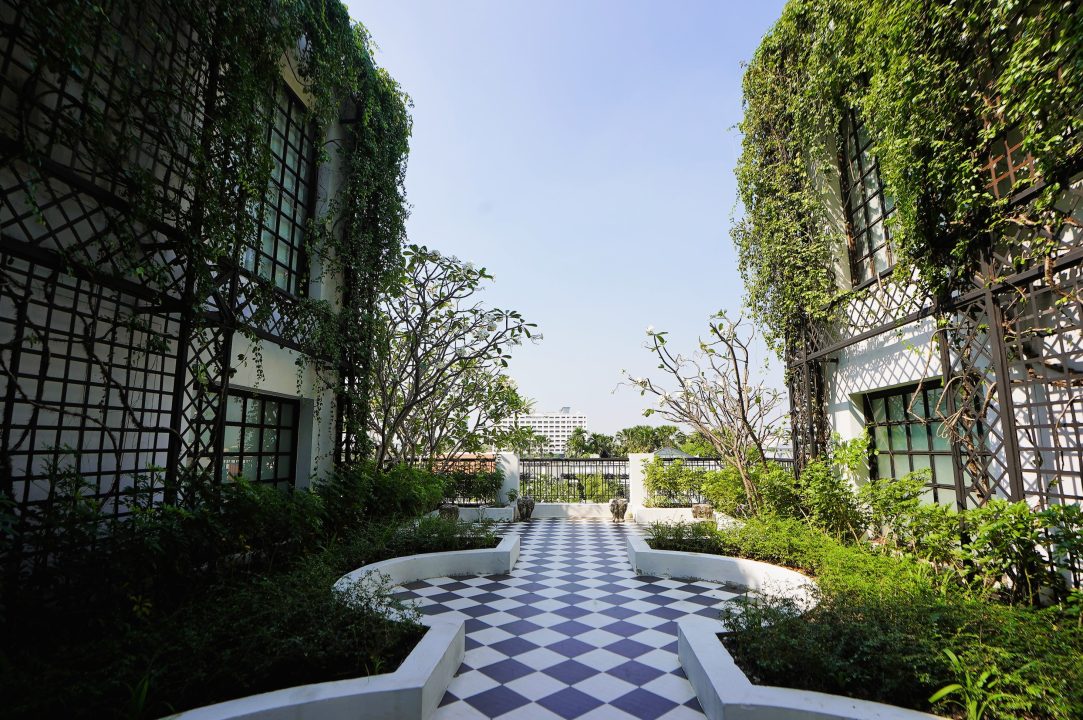 「ザ・サイアム・ホテル」の中庭