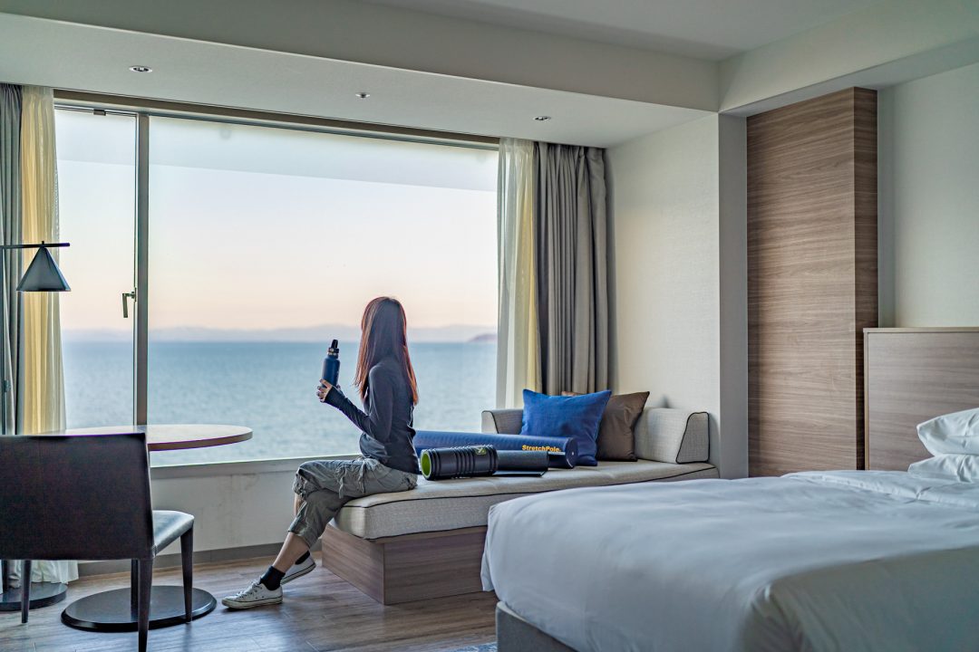琵琶湖マリオットホテルの客室