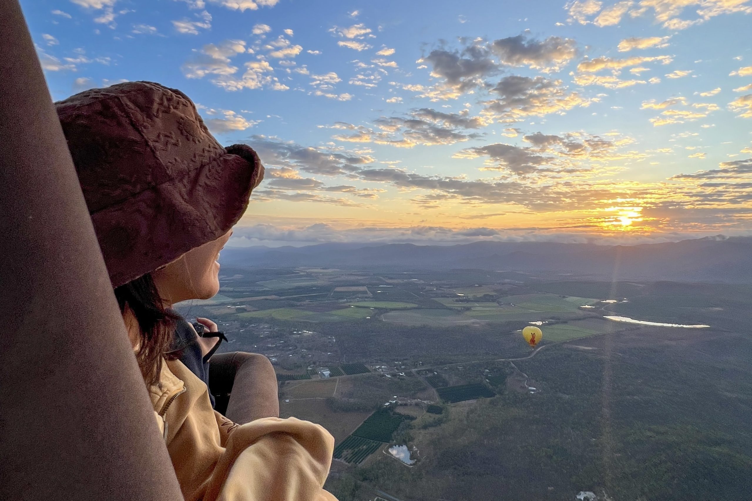 ケアンズのアサートン高原で体験できる熱気球