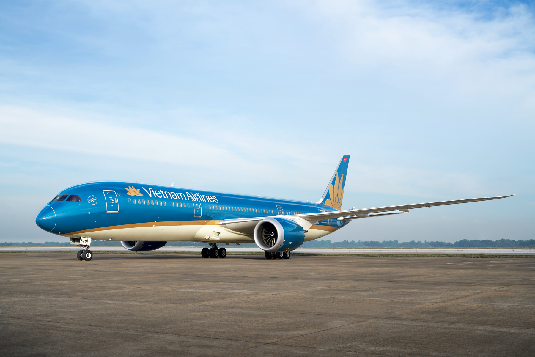 Vietnam airlines ベトナム航空 国際線 機内 ブランケット