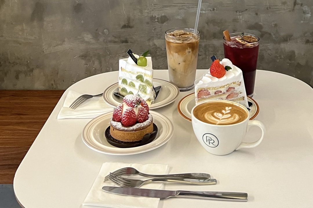韓国のカフェ「PRIMISE」のケーキ